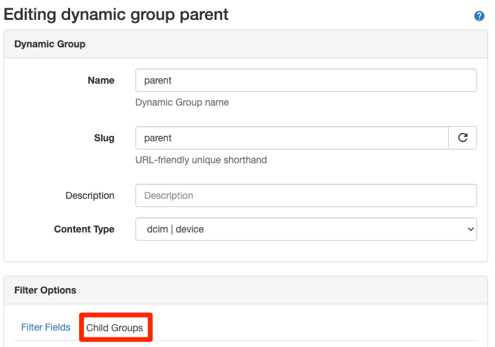 Child Groups